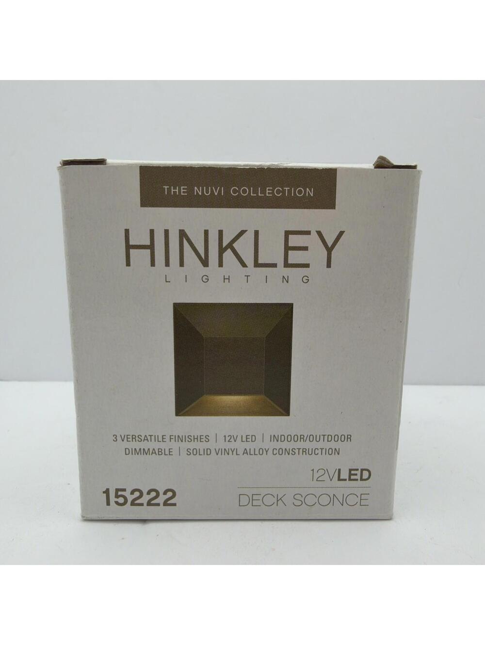 Hinkley Lighting Nuvi LED Light Landscape Deck/Patio, Bronze - 15222BZ